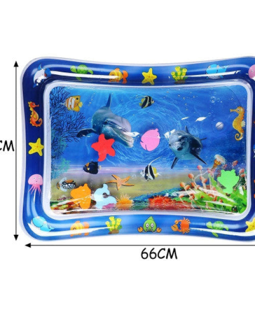 Baby Water Mat Toys Tummy Time Leakproof Water Mat