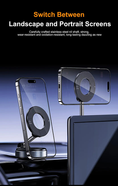 Vacuum Suction Magnetic Bracket Phone Holder