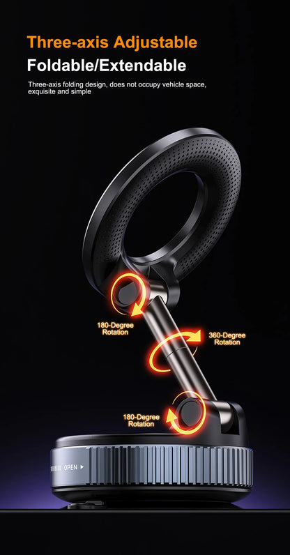 Vacuum Suction Magnetic Bracket Phone Holder